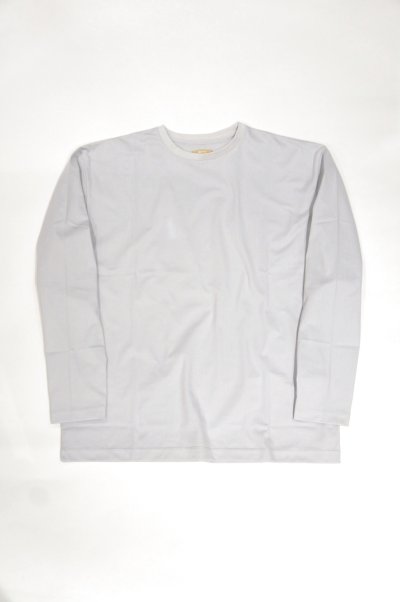 画像4: LAMOND　TRICOT WIDE LONG TEE(WHITE GRAY)