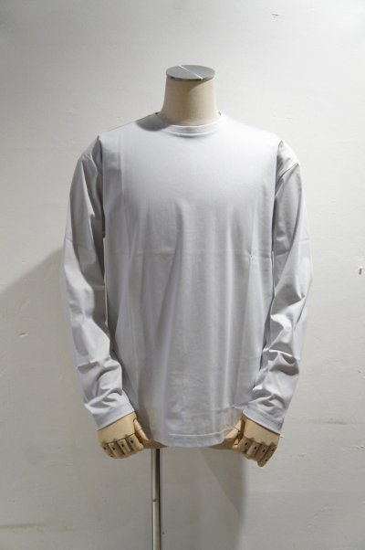 画像3: LAMOND　TRICOT WIDE LONG TEE(WHITE GRAY)