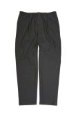 画像1: LAMOND　EASY TROUSERS(CHARCOAL) (1)
