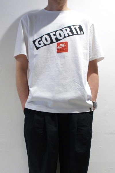 画像1: ILL ONE EIGHTY　" GO FOR IT" S/S TEE（WHITE）