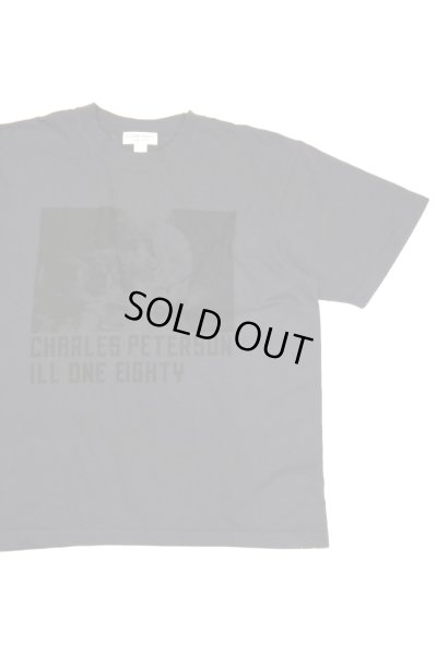 画像1: ILL ONE EIGHTY　"CHARLES PETERSON" S/S TEE(HUB2 KURT)（BLACK）
