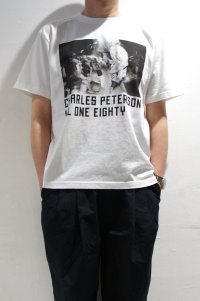 ILL ONE EIGHTY　"CHARLES PETERSON" S/S TEE(HUB2 KURT)（WHITE）