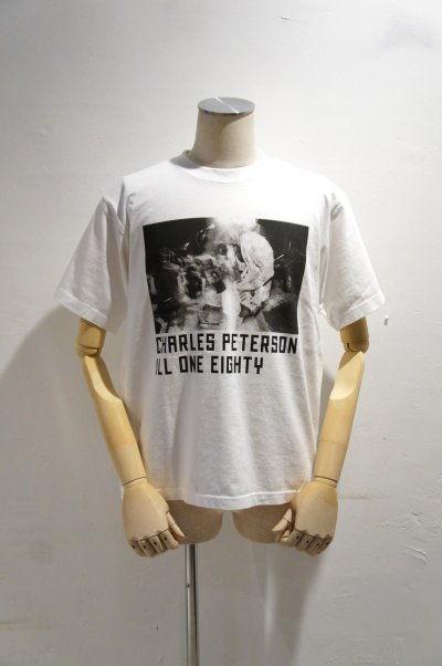 画像3: ILL ONE EIGHTY　"CHARLES PETERSON" S/S TEE(HUB2 KURT)（WHITE）