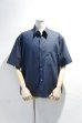 画像2: STILL BY HAND　COTTON S/S SHIRT(CHARCOAL) (2)