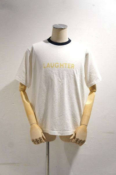 画像3: ORDINARY FITS　PRINT-T/LAUGHTER（WHITE）