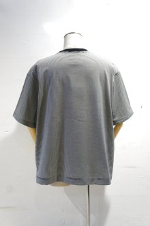 他の写真1: MANUAL ALPHABET　MINI BORDER WIDE S/S TEE（BLACK）