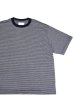画像4: MANUAL ALPHABET　MINI BORDER WIDE S/S TEE（NAVY） (4)