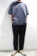 画像1: MANUAL ALPHABET　MINI BORDER WIDE S/S TEE（NAVY） (1)