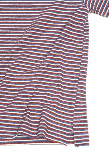 他の写真3: MANUAL ALPHABET　MULTI BORDER S/S TEE（NAVY/WINE）