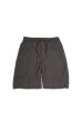 画像1: STILL BY HAND　NYLON EASY SHORTS（CHARCOAL BROWN） (1)