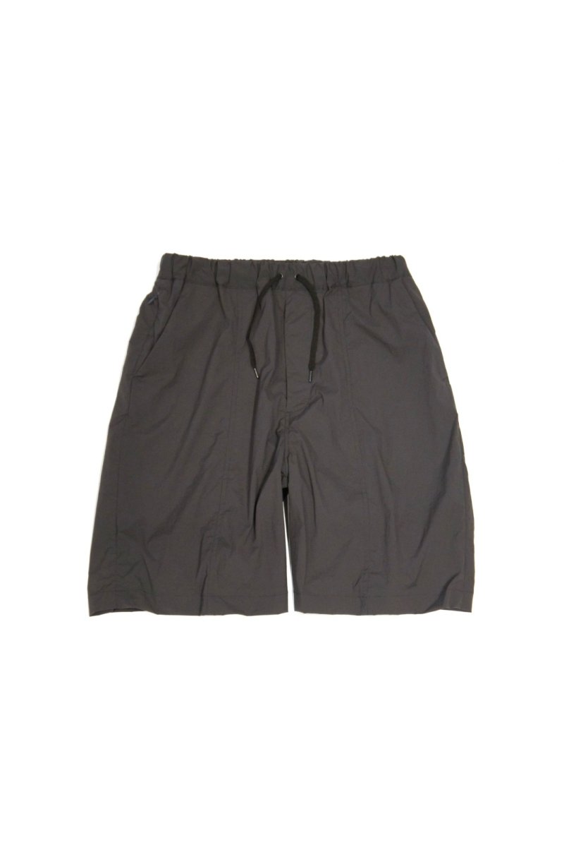 画像1: STILL BY HAND　NYLON EASY SHORTS（CHARCOAL BROWN）SALE！ (1)