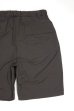 画像4: STILL BY HAND　NYLON EASY SHORTS（CHARCOAL BROWN） (4)