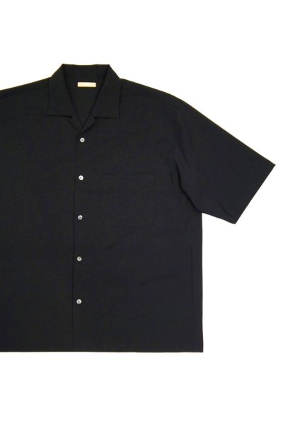 画像1: LAMOND　SHARI SHIRTS(BLACK)