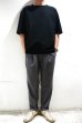 画像2: YONCA　COOL TECH TEE(BLACK) (2)