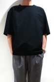 画像1: YONCA　COOL TECH TEE(BLACK) (1)