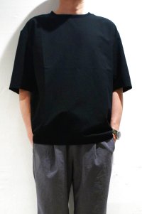 YONCA　COOL TECH TEE(BLACK)