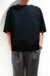 画像1: YONCA　COOL TECH TEE(BLACK) (1)