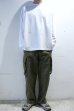画像4: MANUAL ALPHABET　FANCTIONAL PRD WIDE L/S TEE（WHITE,BLACK） (4)