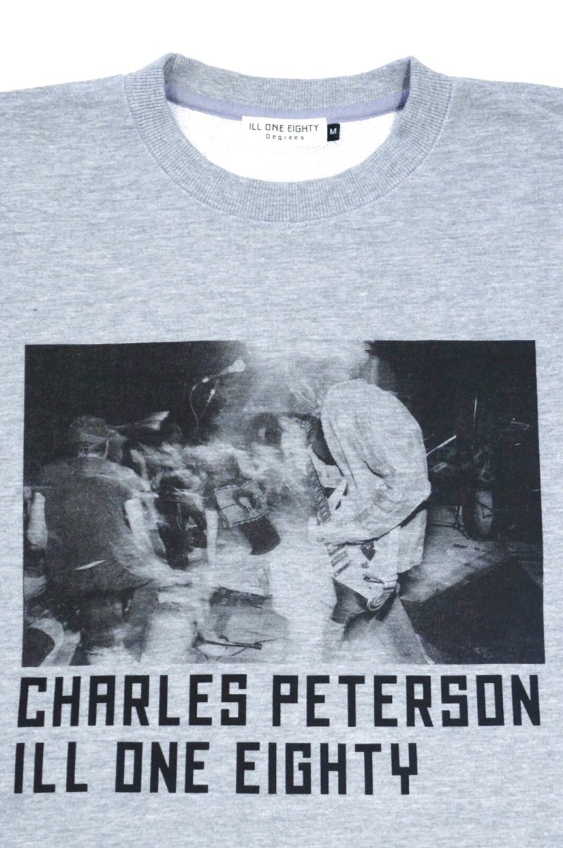 画像3: ILL ONE EIGHTY　"CHARLES PETERSON" SWEAT SHIRT B(H.GRAY)