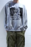 画像6: ILL ONE EIGHTY　"CHARLES PETERSON" SWEAT SHIRT B(H.GRAY) (6)