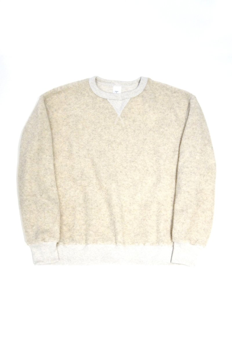 画像1: have a good day　Wool pile pullover knit（Beige） (1)