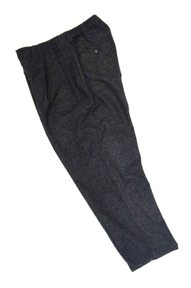 画像3: STILL BY HAND　SILK NEP WOOL EASY SLACKS(BROWN) (3)