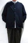 画像6: LAMOND　CASHMERE TOUCH SHIRT JACKET(BLACK) (6)