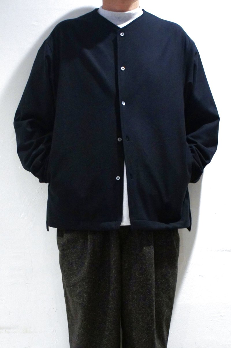 画像6: LAMOND　CASHMERE TOUCH SHIRT JACKET(BLACK) (6)
