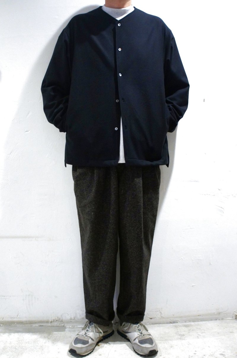 画像5: LAMOND　CASHMERE TOUCH SHIRT JACKET(BLACK) (5)