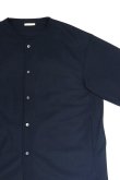 画像2: LAMOND　CASHMERE TOUCH SHIRT JACKET(BLACK) (2)
