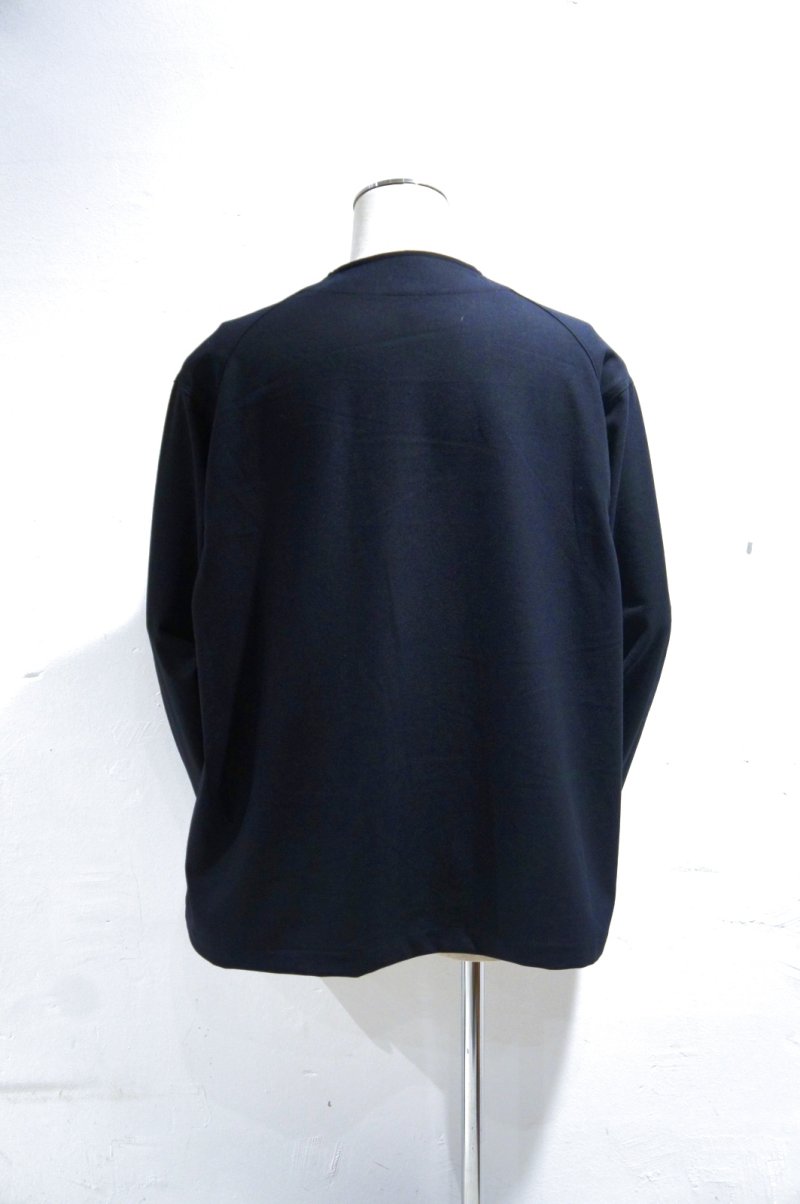 画像1: LAMOND CASHMERE TOUCH SHIRT JACKET(BLACK)