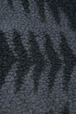 画像8: CAL O LINE　REVERSIBLE JACQUARD PILE CARDIGAN（Black） (8)