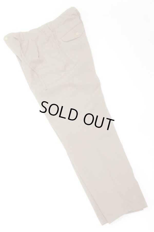 画像2: STILL BY HAND　COTTON EASY PANTS(BEIGE) (2)