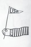 画像5: CAL O LINE　"GO USA" T-SHIRT（White） (5)