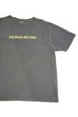 画像1: ORDINARY FITS　PRINT-T/THOMAS RECORD(BLACK) (1)