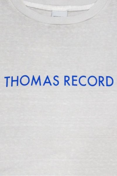 画像2: ORDINARY FITS　PRINT-T/THOMAS RECORD(GRAY)