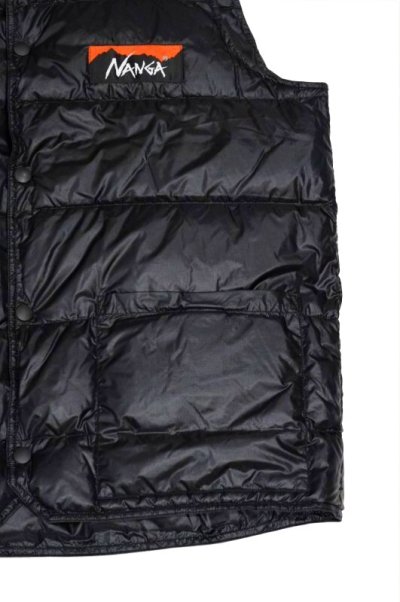 画像3: CAL O LINE × NANGA　BLACK HOLE DOWN VEST（BLACK）