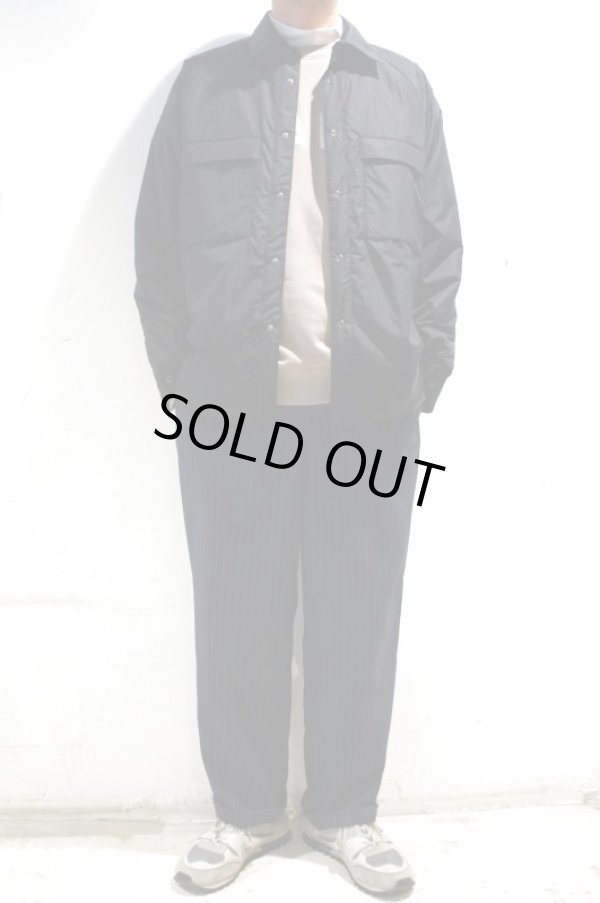 画像5: STILL BY HAND　T/W EASY SLACKS(NAVY STRIPE) (5)