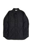 画像5: STILL BY HAND　MICRO RIP PADDED SHIRT(BLACK) (5)