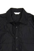 画像6: STILL BY HAND　MICRO RIP PADDED SHIRT(BLACK) (6)