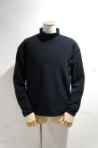 画像3: have a good day　Boa fleece mockneck loose l/s tee（Black） (3)