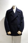 画像6: STILL BY HAND　WOOL PADDED PEA COAT(NAVY) (6)