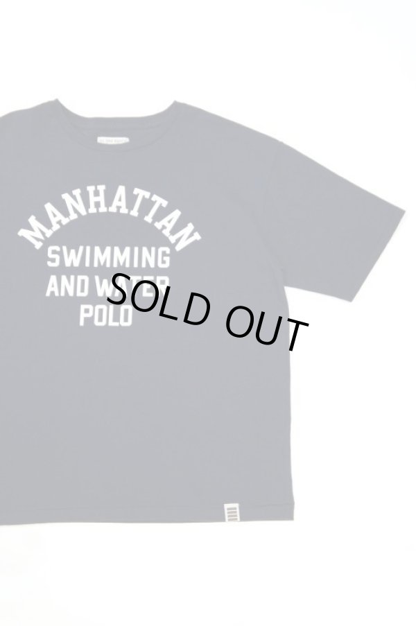 画像1: ILL ONE EIGHTY　" WATER POLO" TEE（BLACK） (1)