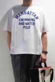 画像2: ILL ONE EIGHTY　" WATER POLO" TEE（WHITE） (2)