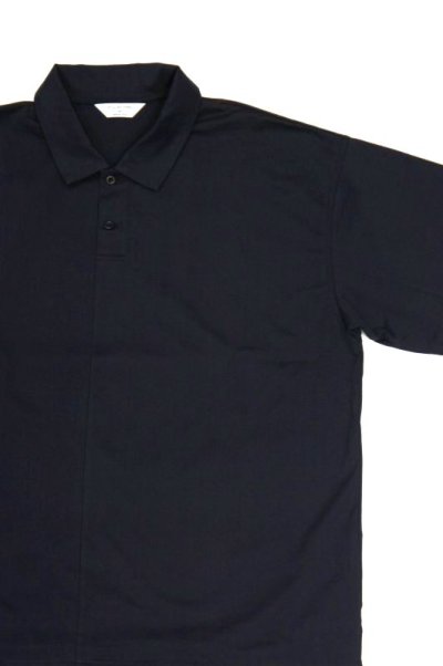 画像2: STILL BY HAND　POLO SHIRT(BLACK NAVY)