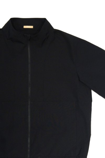 画像2: LAMOND　STAND NECK WIDE BLOUSON(BLACK)