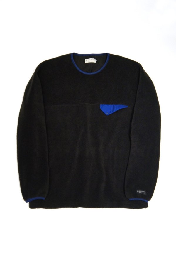 画像1: ILL ONE EIGHTY　FLEECE CREW NECK（BLACK） (1)