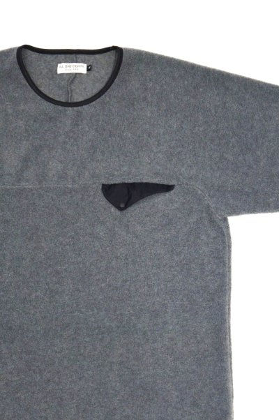 画像2: ILL ONE EIGHTY　FLEECE CREW NECK（CHARCOAL）