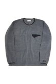 画像4: ILL ONE EIGHTY　FLEECE CREW NECK（CHARCOAL） (4)