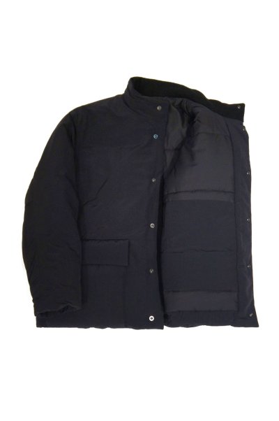 画像2: STILL BY HAND　PADDED STAND COLLAR BLOUSON(BLACK)